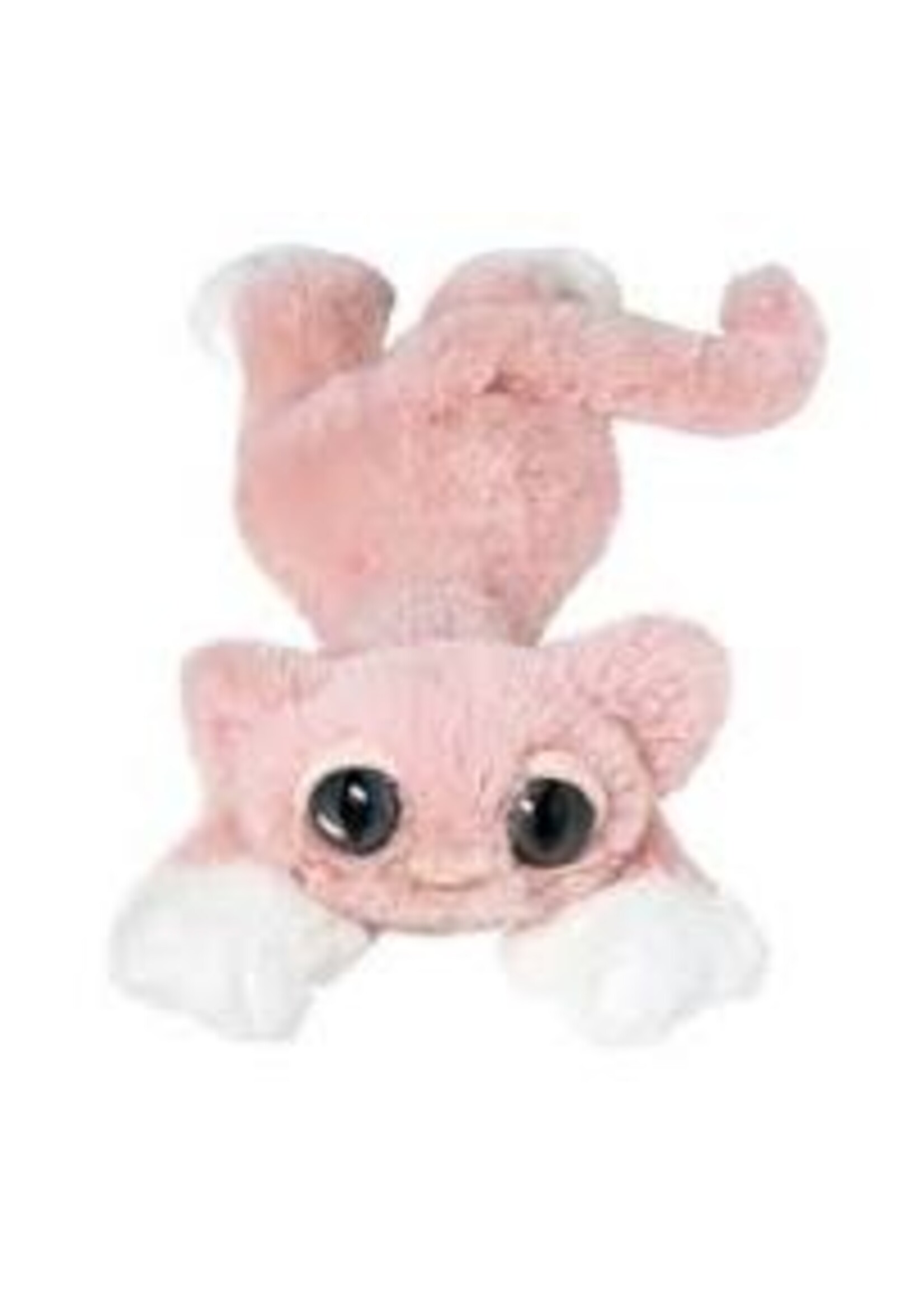 PLUSH CAT LANKY PINK MOCHI