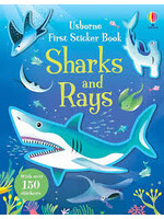 BOOK FIRST STICKER BOOK SHARKS AND RAYS