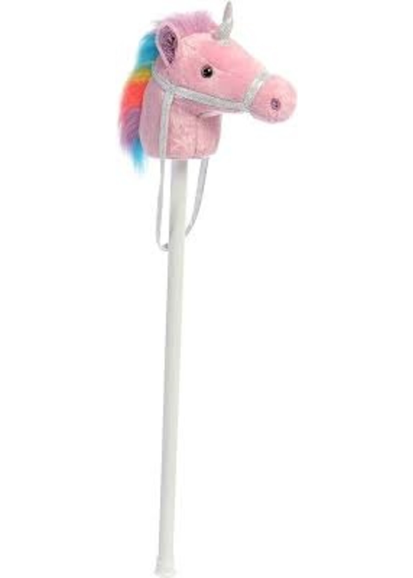 AURORA PLUSH STICK UNICORN PINK