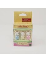 EPOCH (CALICO CRITTER & KIDOOZIE) CC MARSHMALLOW MOUSE TRIPLETS