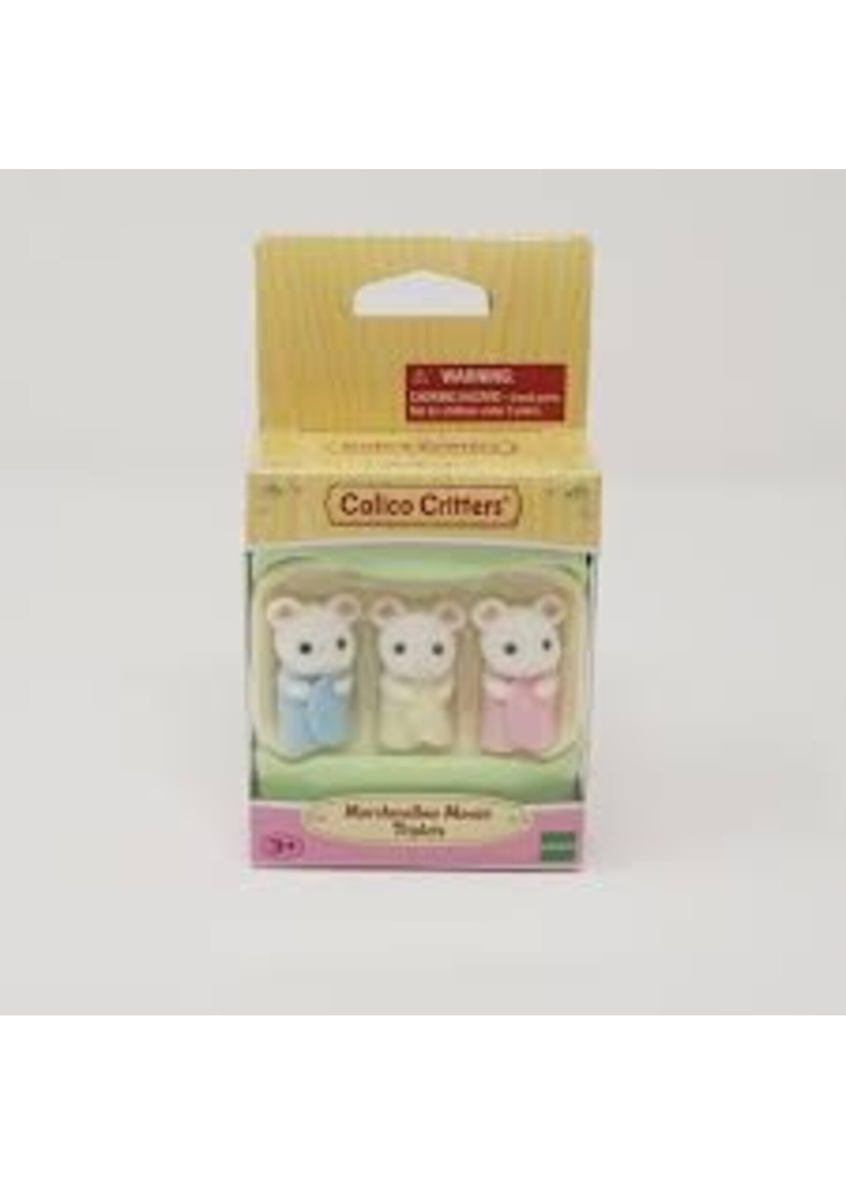 EPOCH (CALICO CRITTER & KIDOOZIE) CC MARSHMALLOW MOUSE TRIPLETS