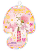 HOT FOCUS TRENDY SWIRL LIP GLOSS KEYCHAIN