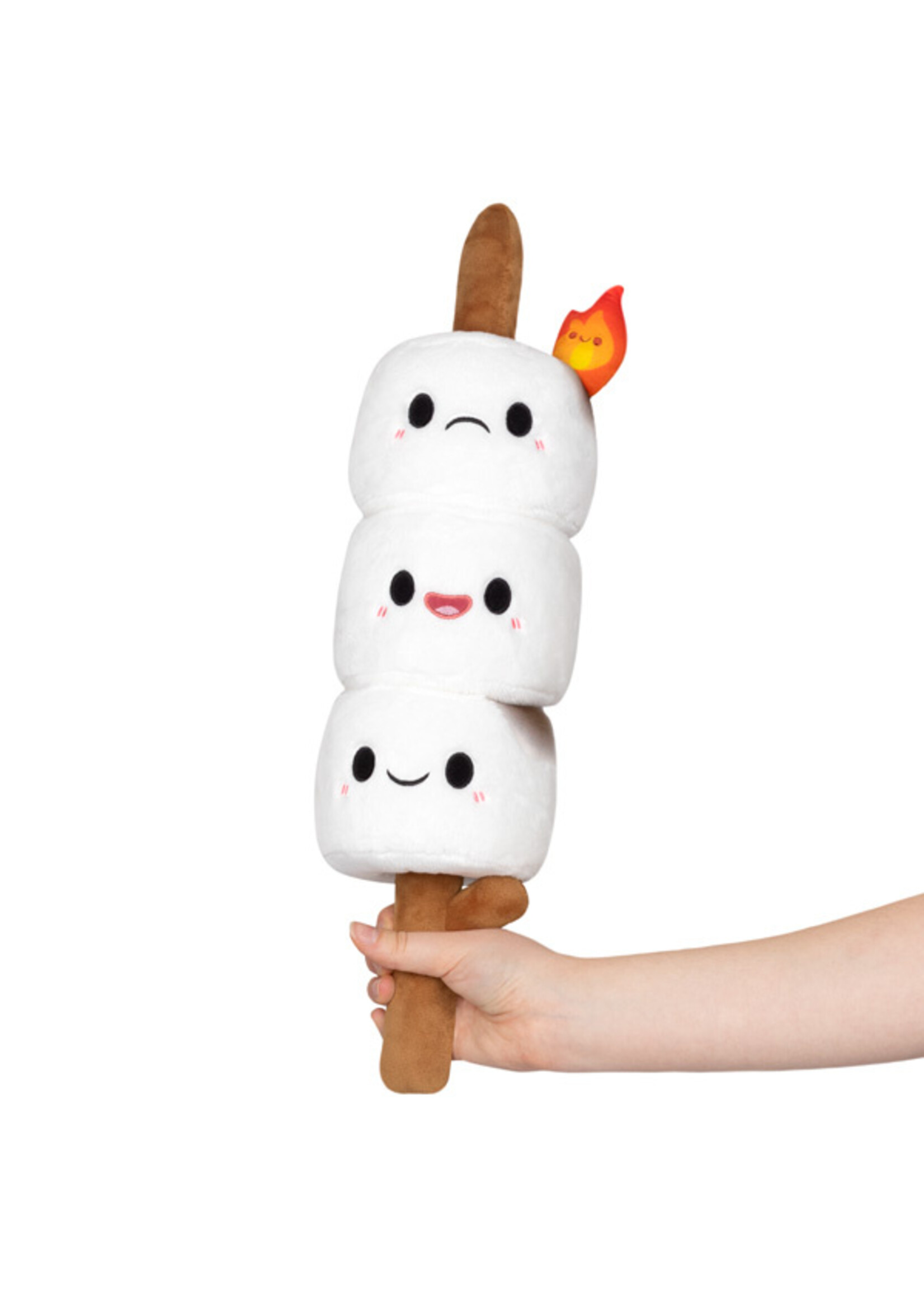 PLUSH SQUISHABLES MINI MARSHMELLOW STICK