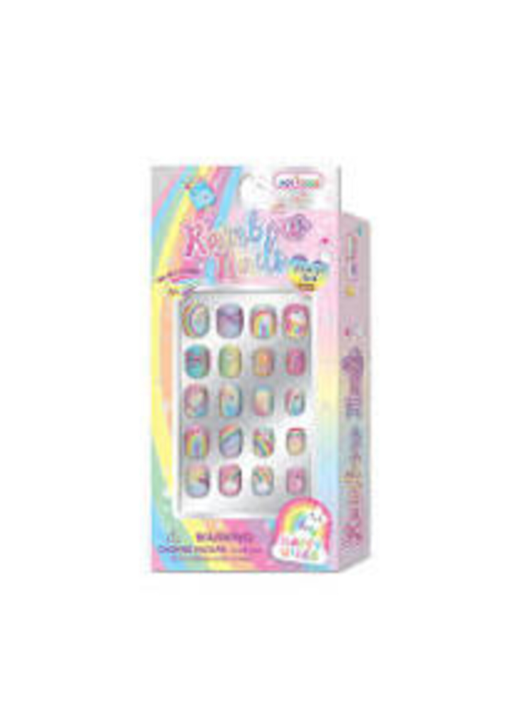 HOT FOCUS RAINBOW NAILS