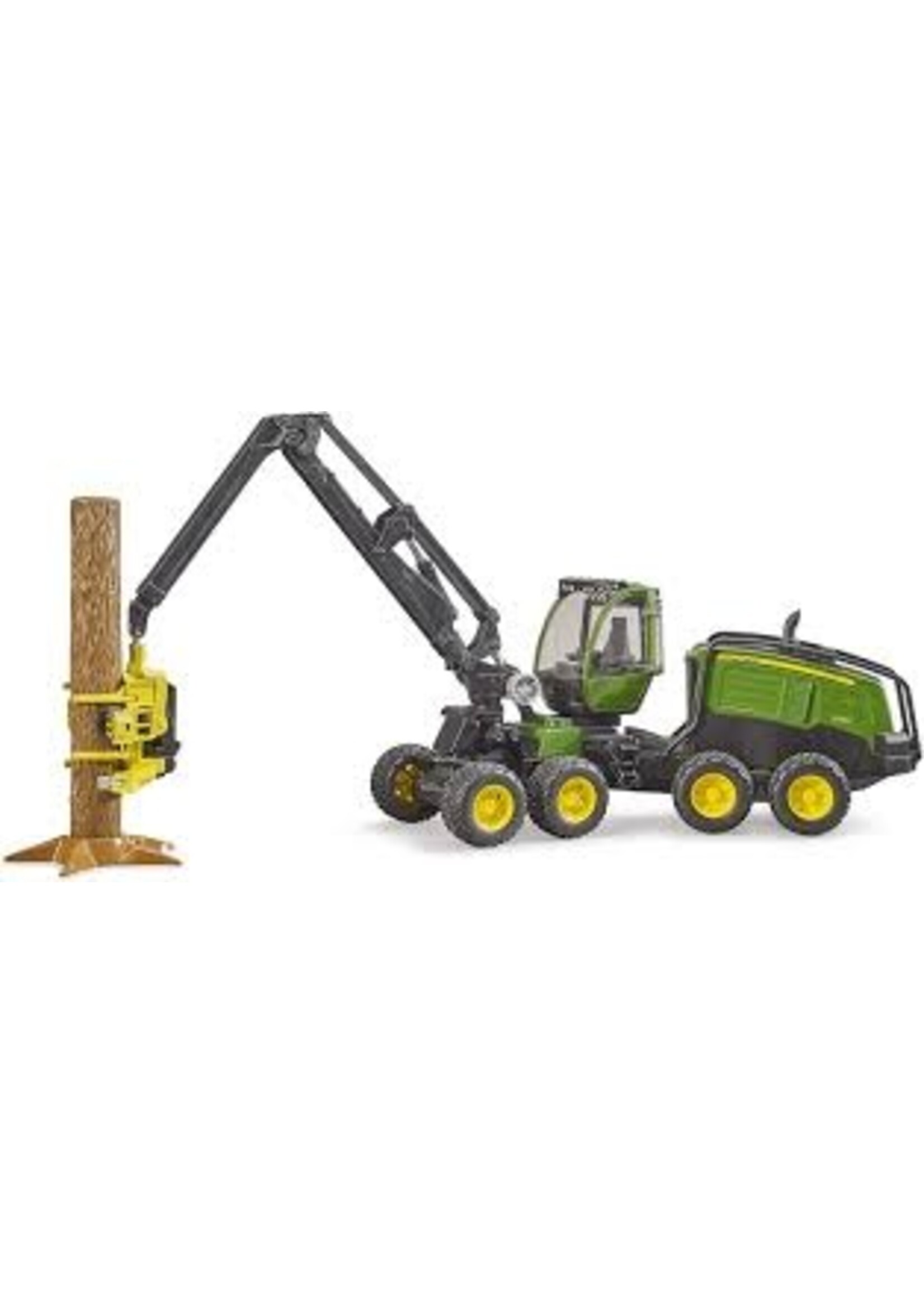BRUDER JOHN DEERE HARVESTER WITH TRUNK