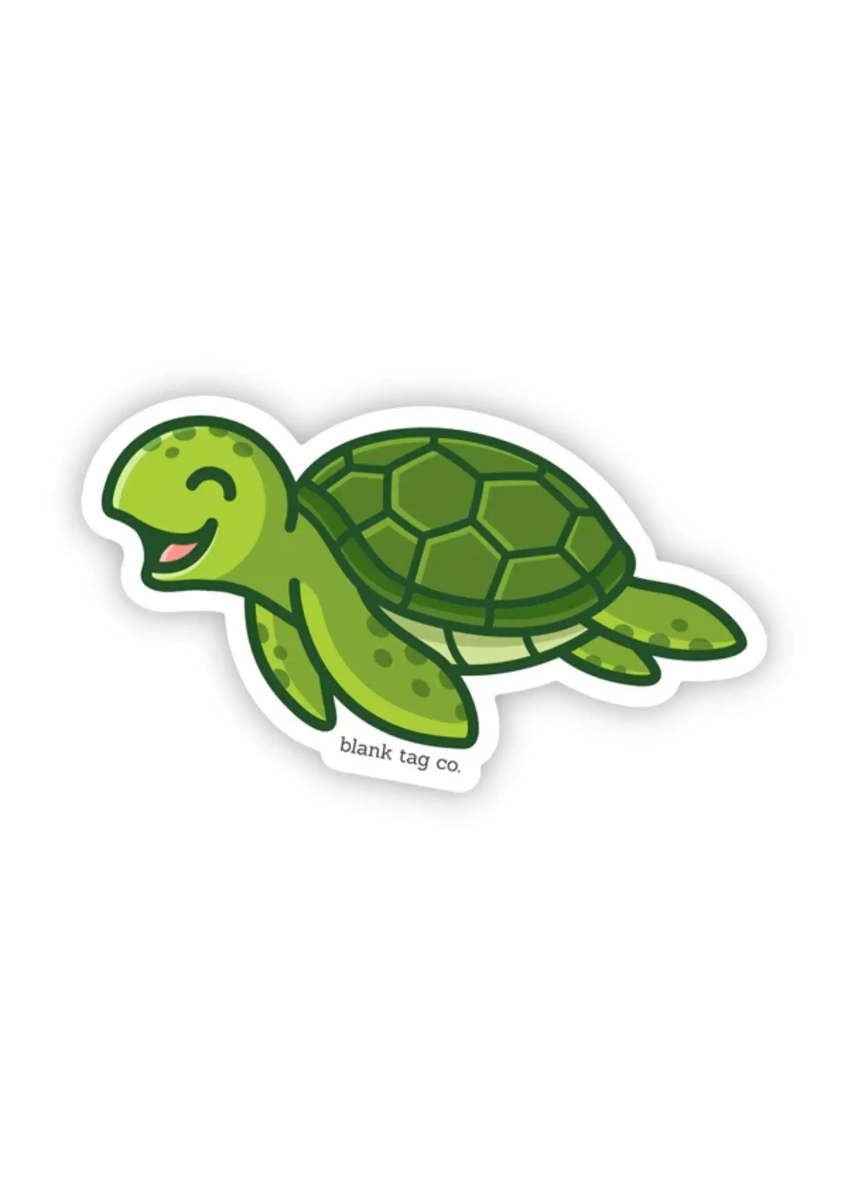 BLANK TAG CO. STICKER SEA TURTLE