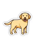 BLANK TAG CO. STICKER YELLOW LAB