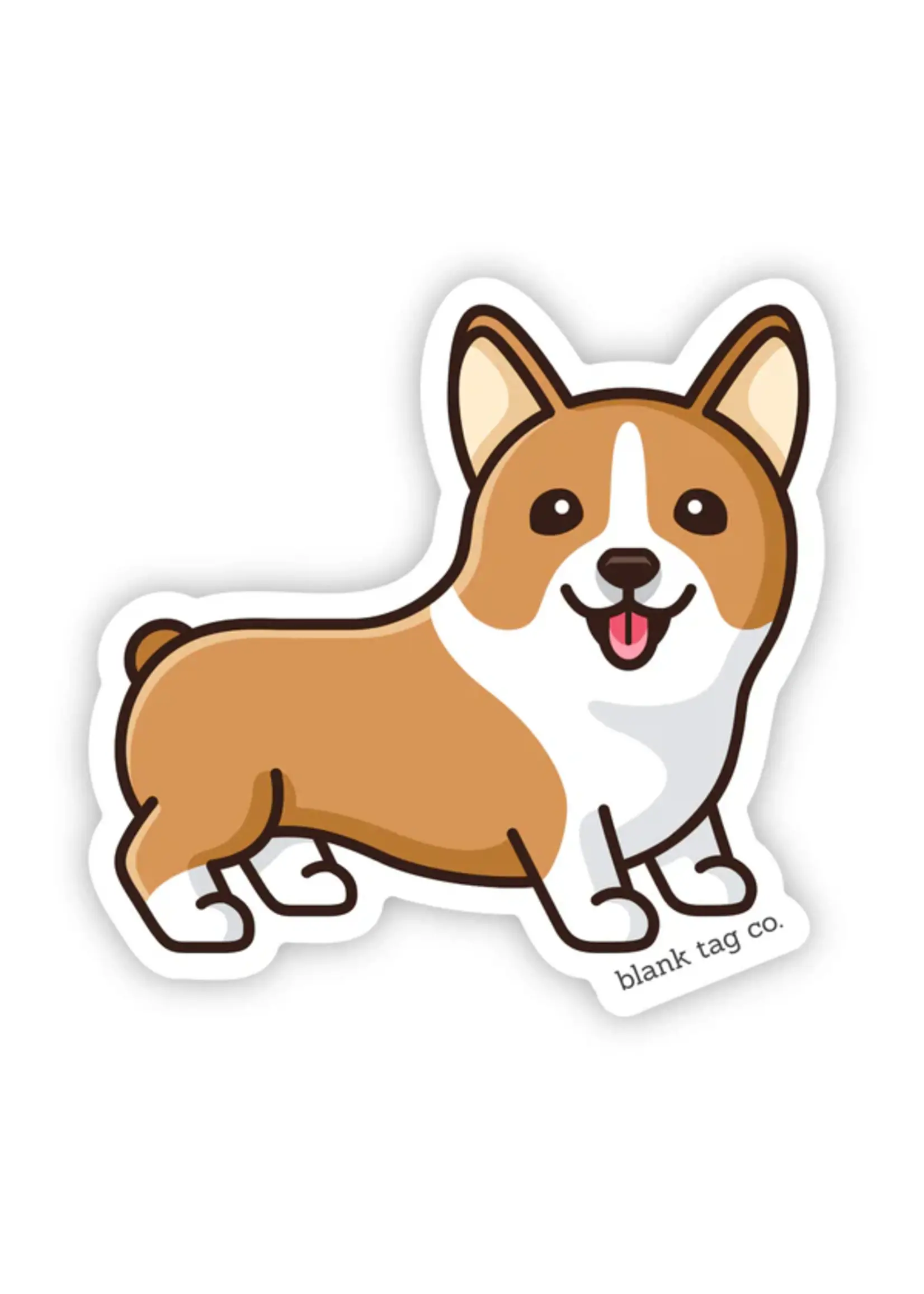 BLANK TAG CO. STICKER CORGI