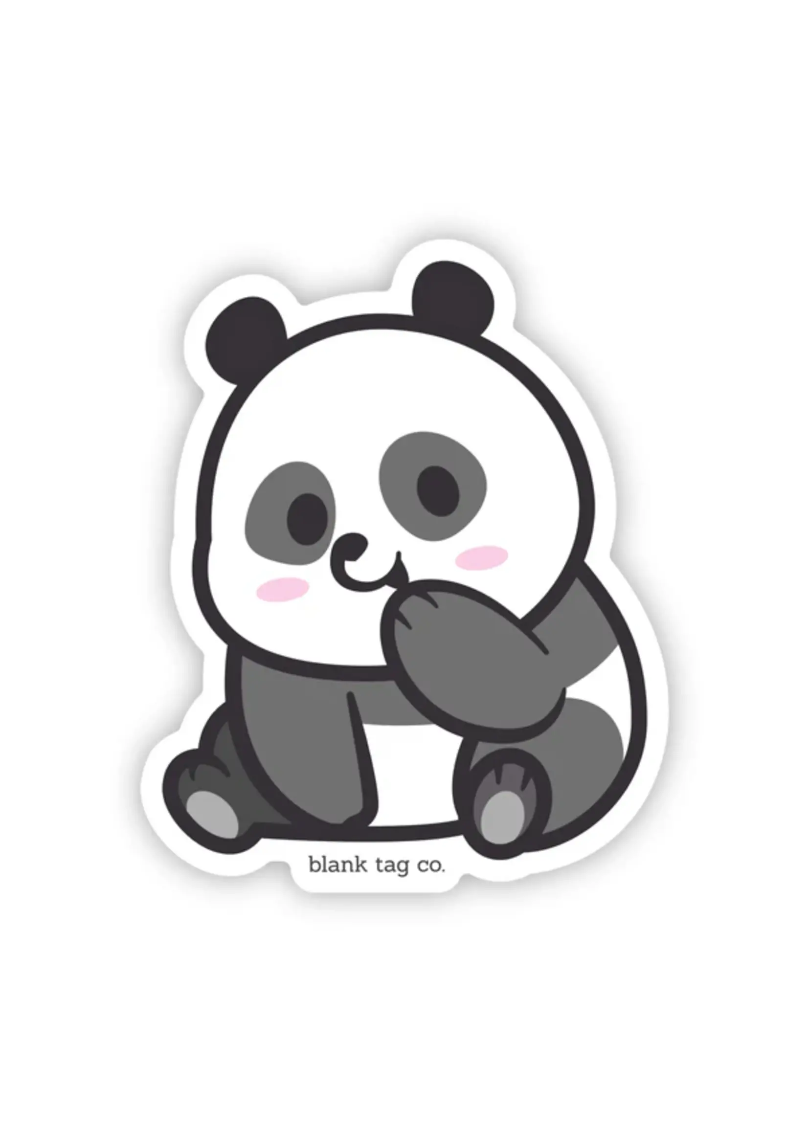 BLANK TAG CO. STICKER PANDA