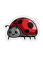 BLANK TAG CO. STICKER LADYBUG