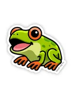 BLANK TAG CO. STICKER TREE FROG