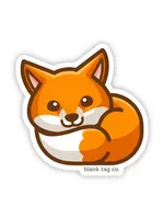BLANK TAG CO. STICKER FOX