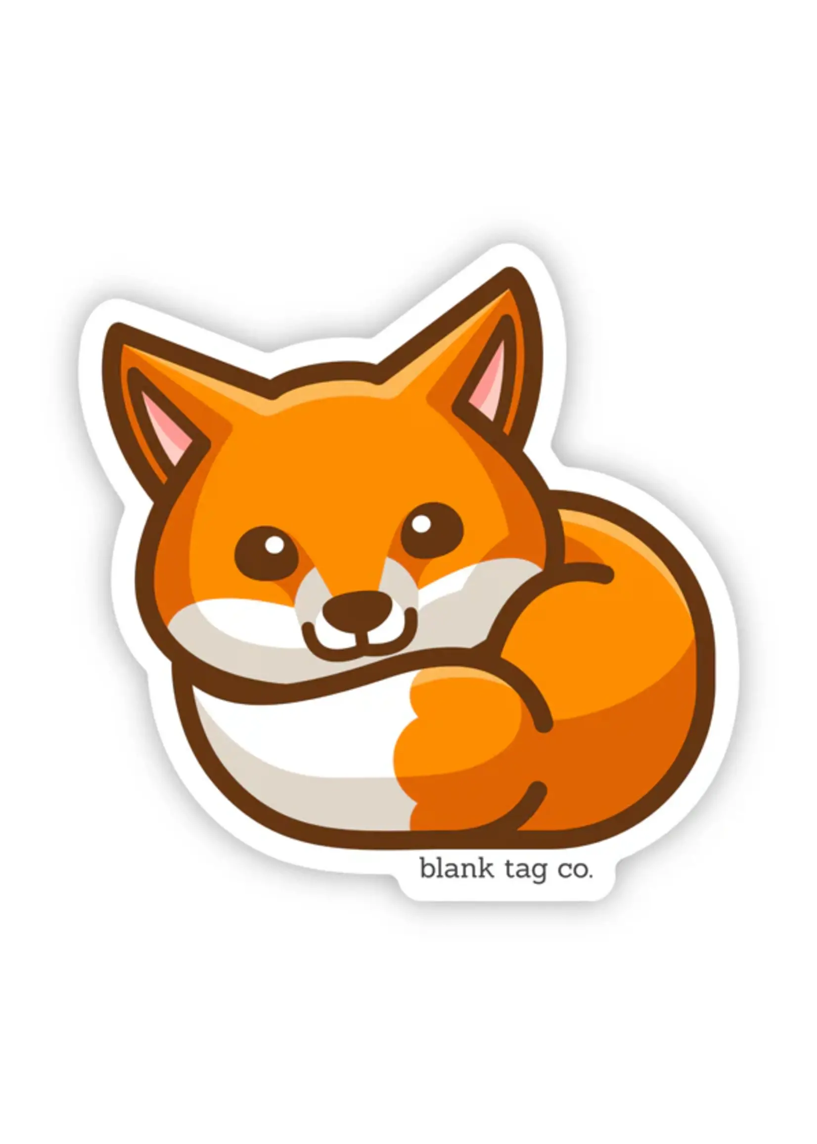 BLANK TAG CO. STICKER FOX