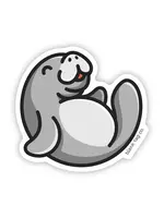 BLANK TAG CO. STICKER MANATEE
