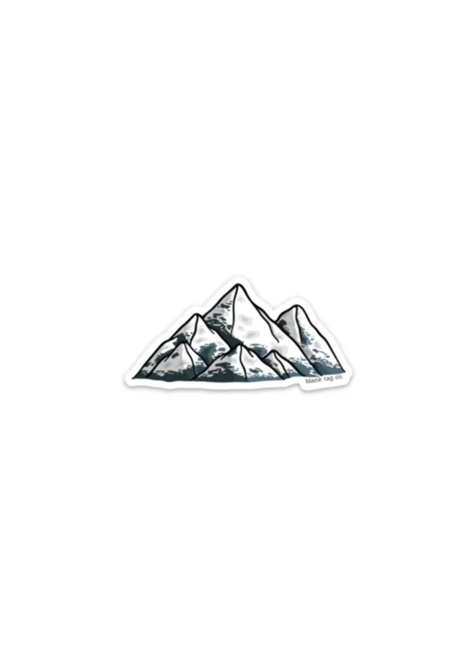 BLANK TAG CO. STICKER MOUNTAINS