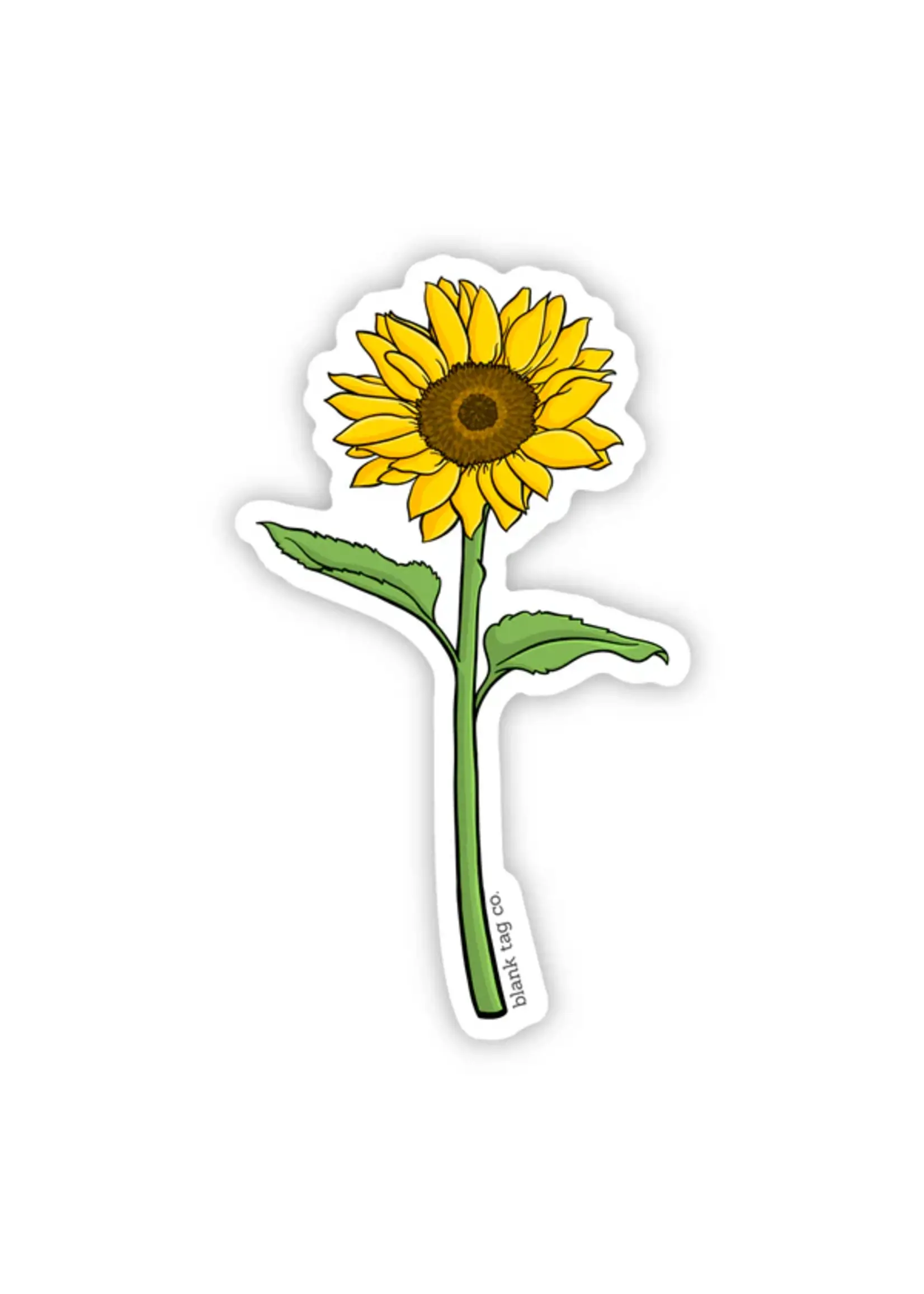 BLANK TAG CO. STICKER SUNFLOWER