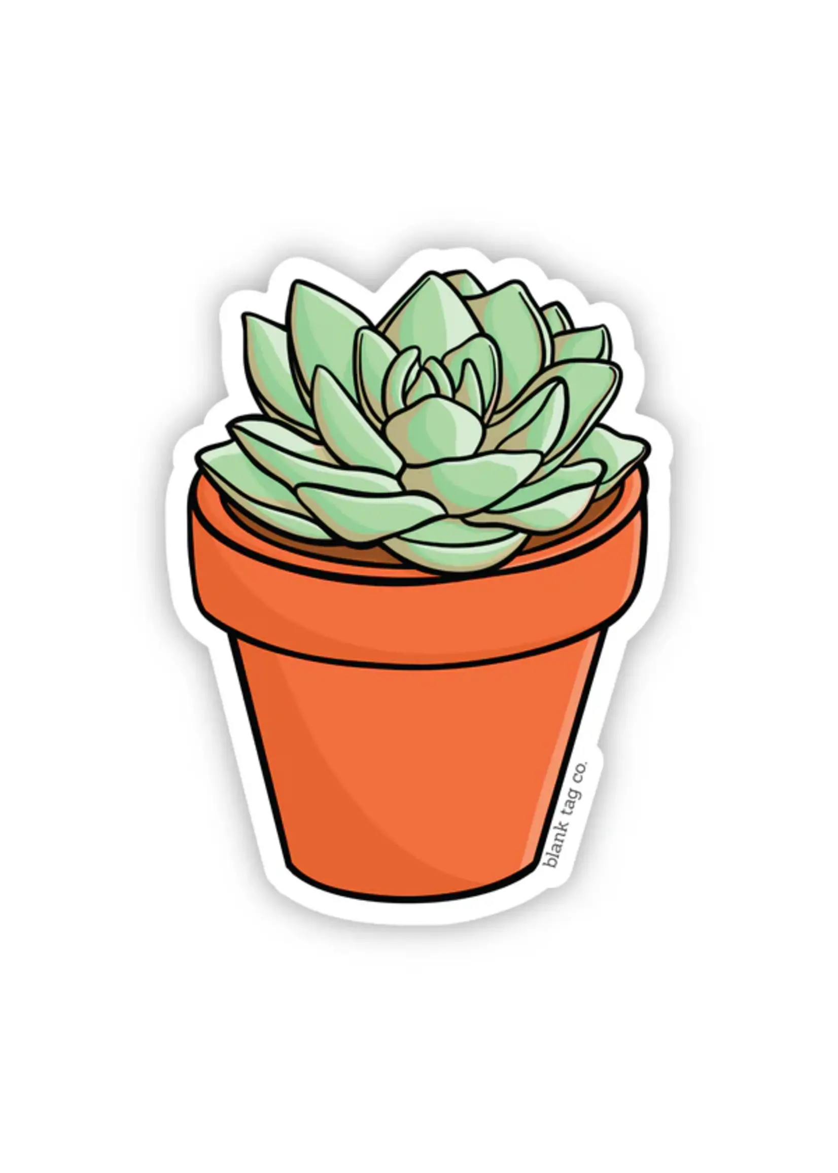 BLANK TAG CO. STICKER SUCCULENT