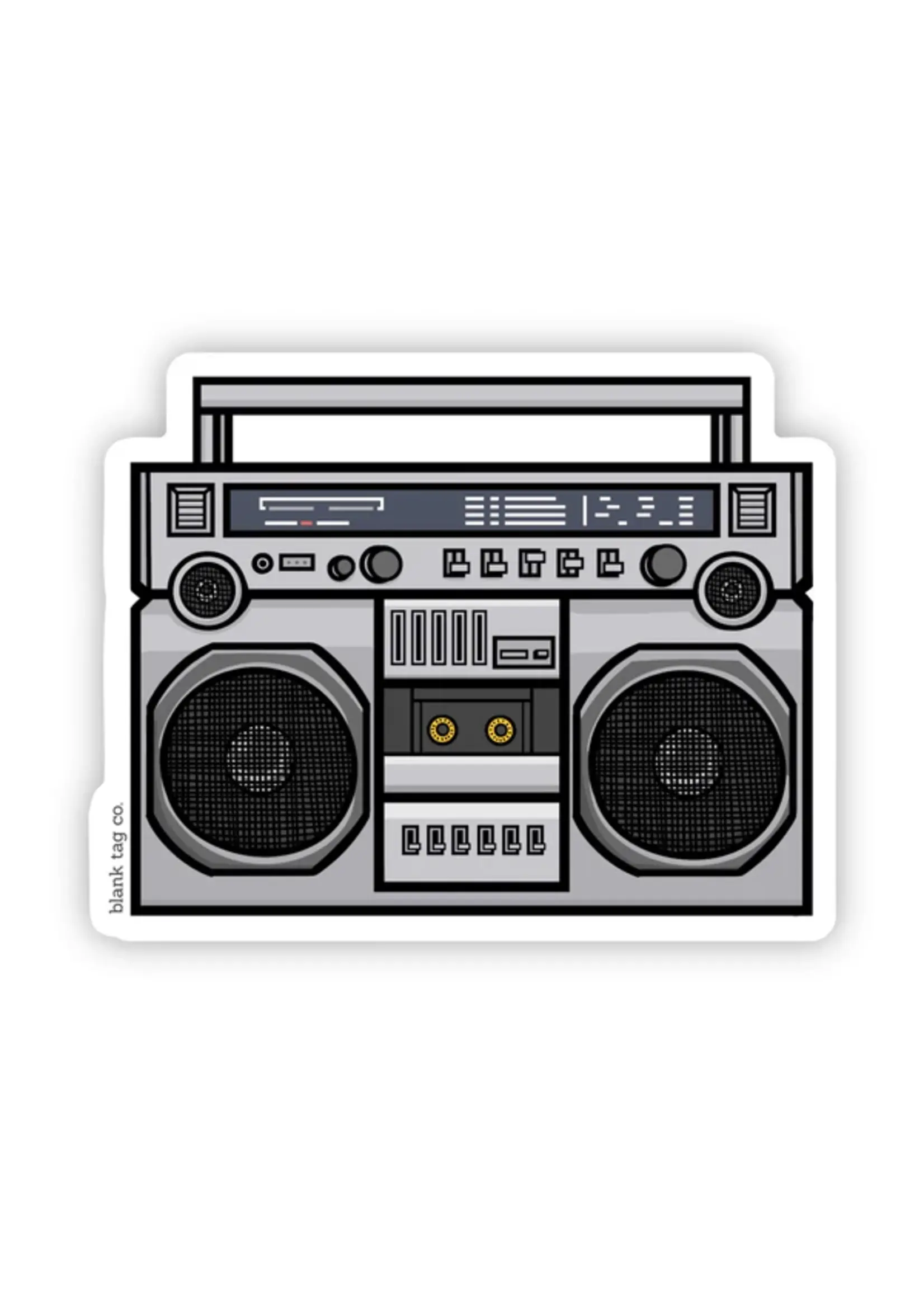 BLANK TAG CO. STICKER BOOMBOX
