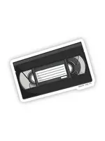 BLANK TAG CO. STICKER VHS TAPE
