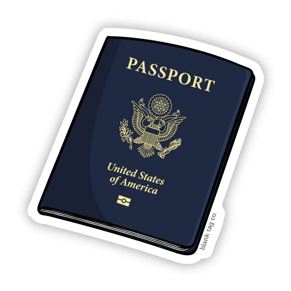 BLANK TAG CO. STICKER PASSPORT - Hullabaloo Toys