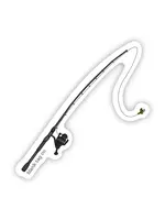 BLANK TAG CO. STICKER FISHING ROD