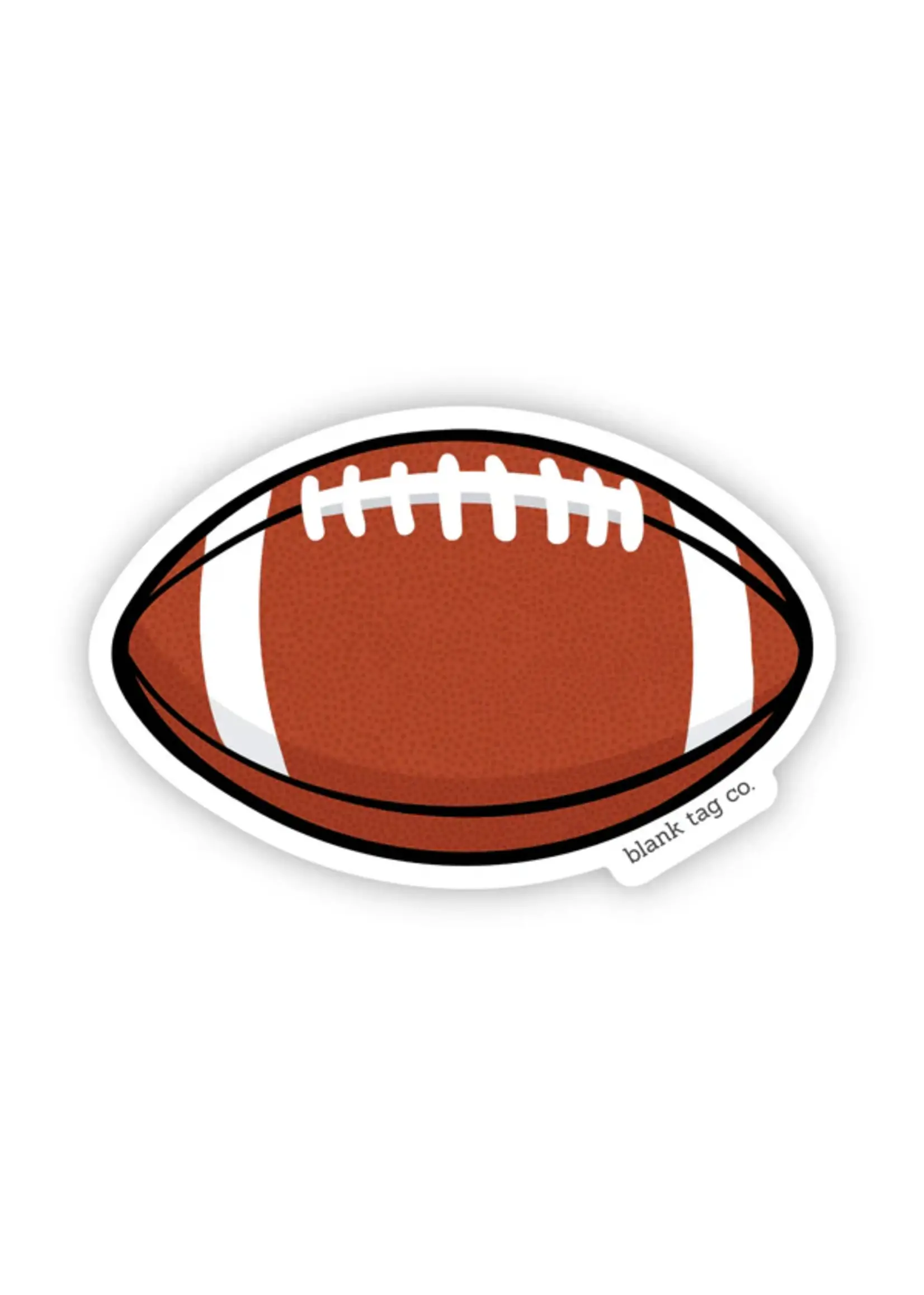 BLANK TAG CO. STICKER FOOTBALL