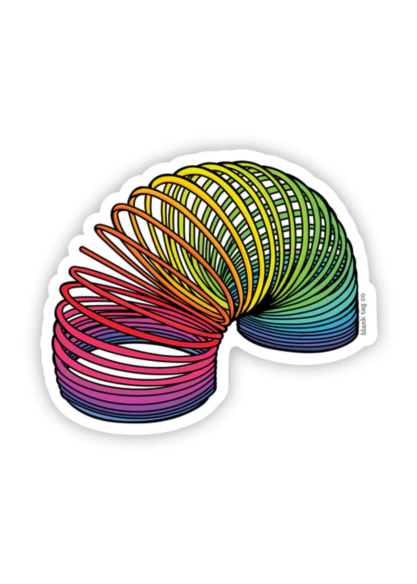 BLANK TAG CO. STICKER SLINKY