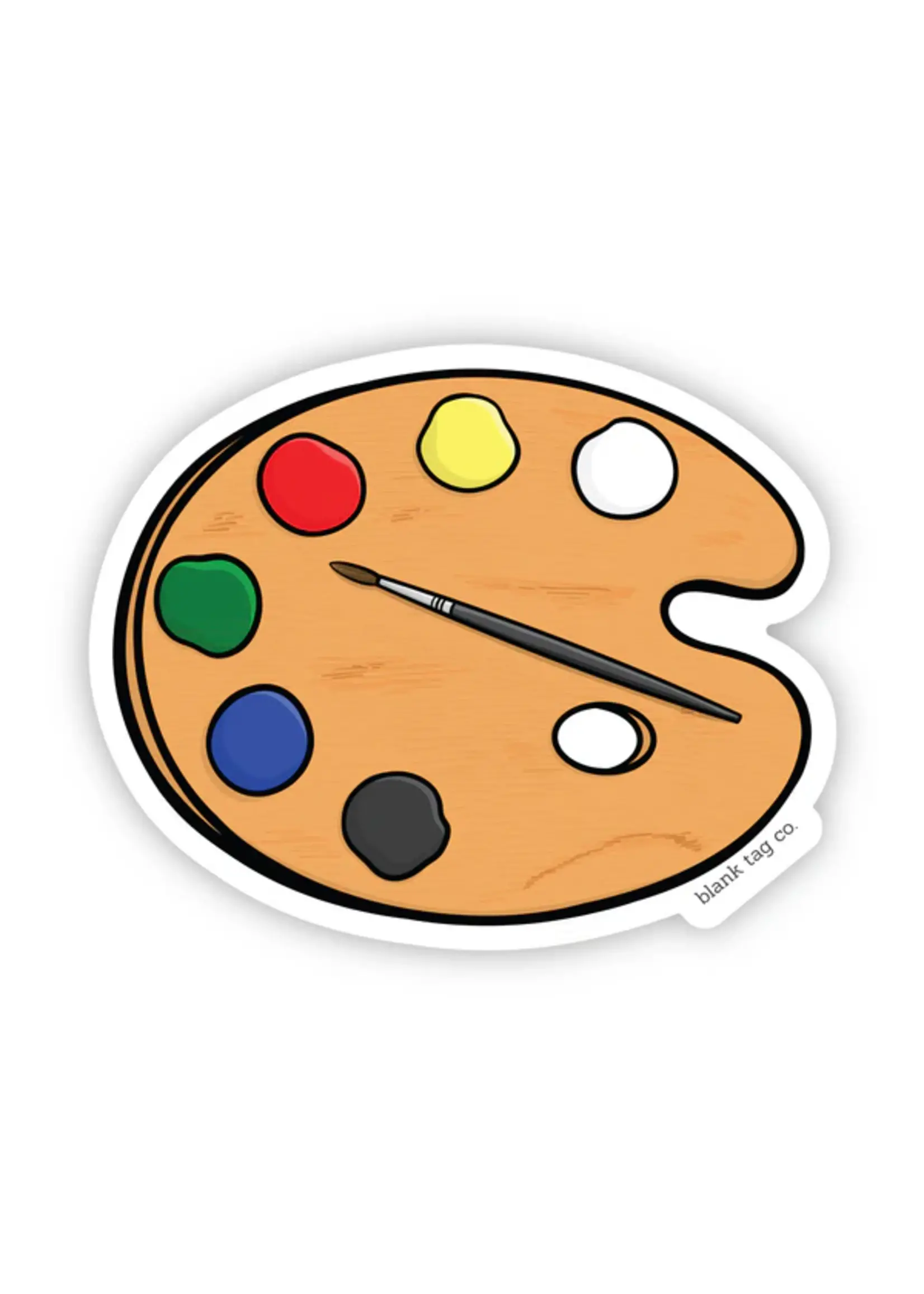 BLANK TAG CO. STICKER PAINT PALLETE