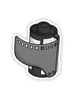 BLANK TAG CO. STICKER CAMERA FILM ROLL