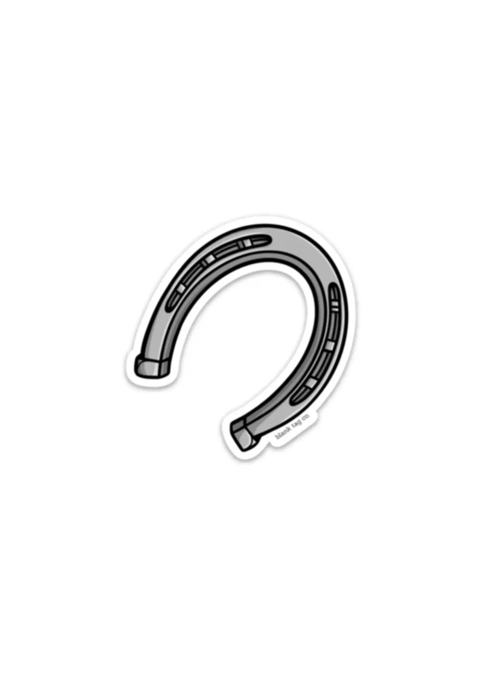 BLANK TAG CO. STICKER HORSESHOE