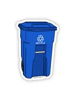 BLANK TAG CO. STICKER RECYCLING BIN