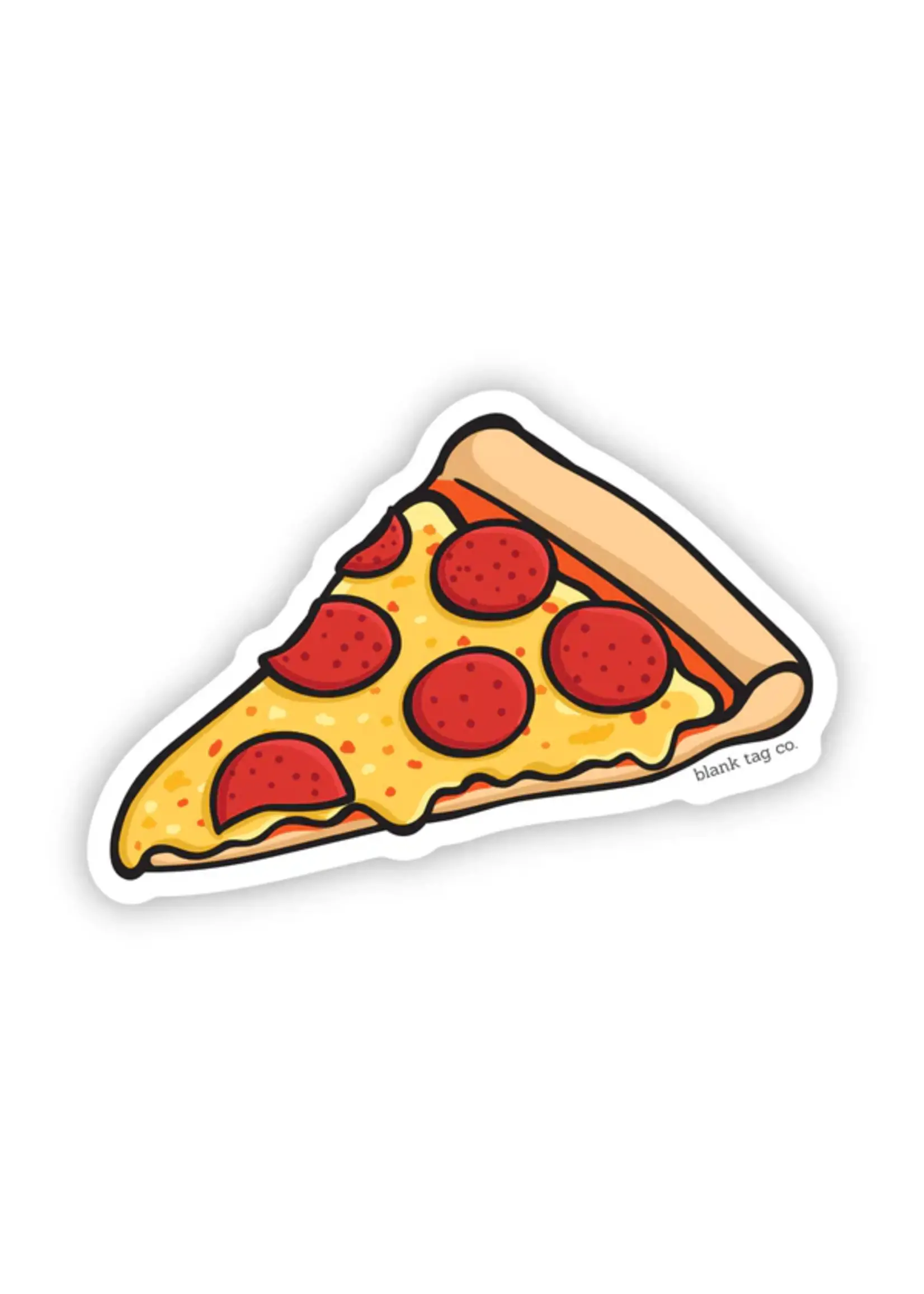 BLANK TAG CO. STICKER PEPPERONI PIZZA SLICE