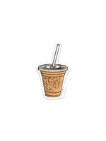 BLANK TAG CO. STICKER ICED COFFEE
