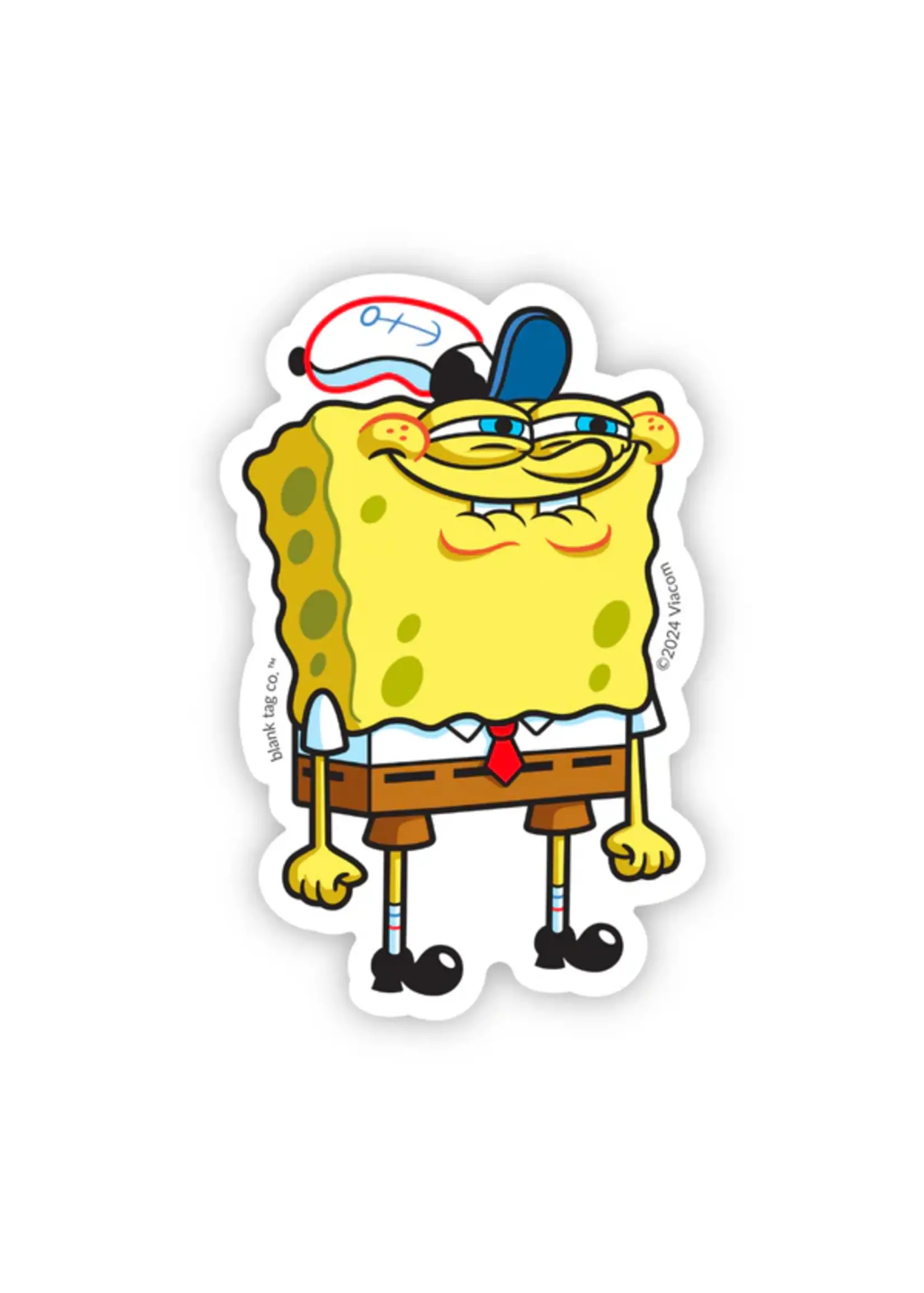BLANK TAG CO. STICKER SPONGEBOB MEME