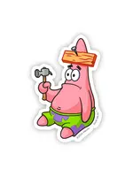 BLANK TAG CO. STICKER I HAVE NO IDEA PATRICK MEME