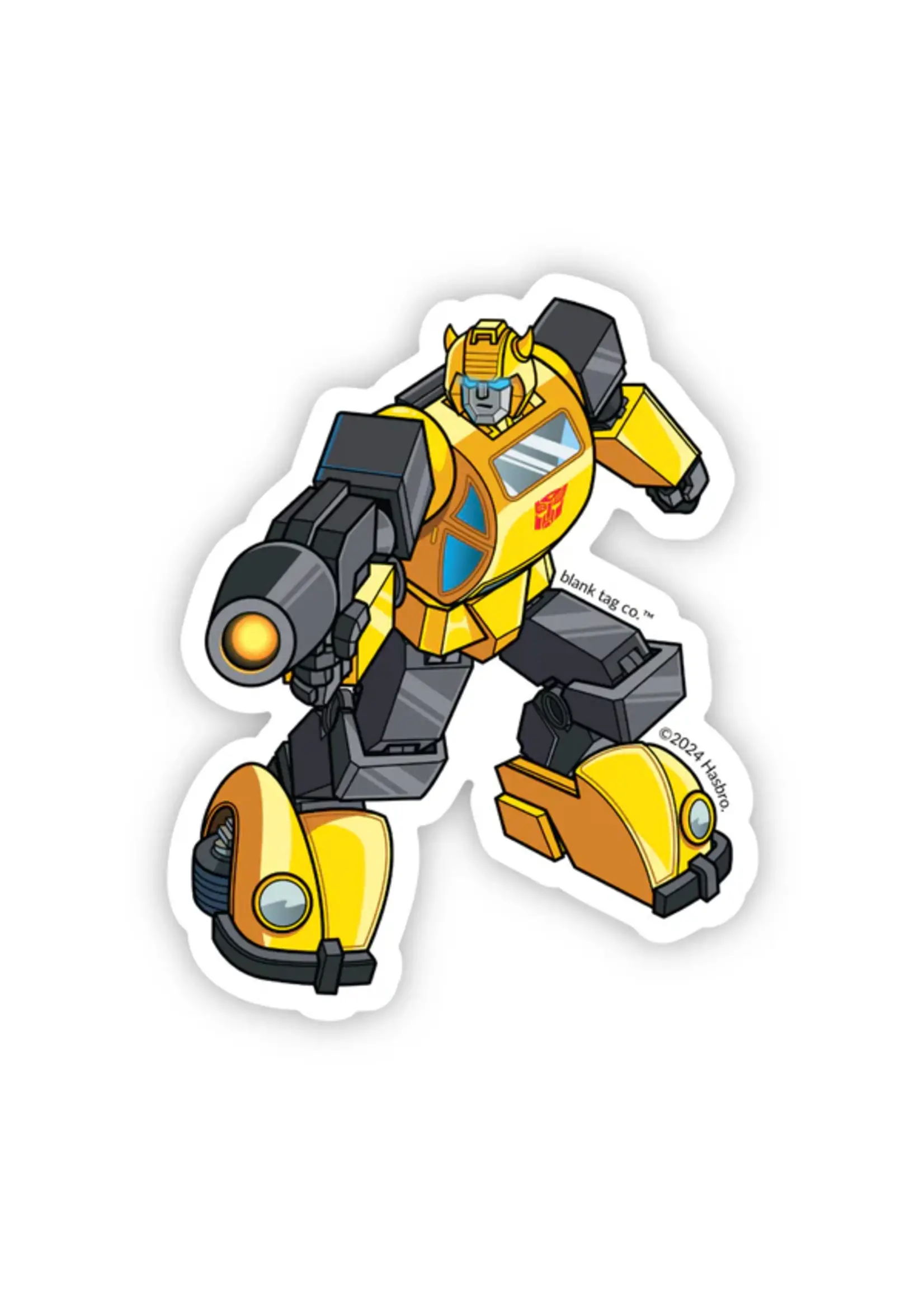 BLANK TAG CO. STICKER TRANSFORMER BUMBLEBEE