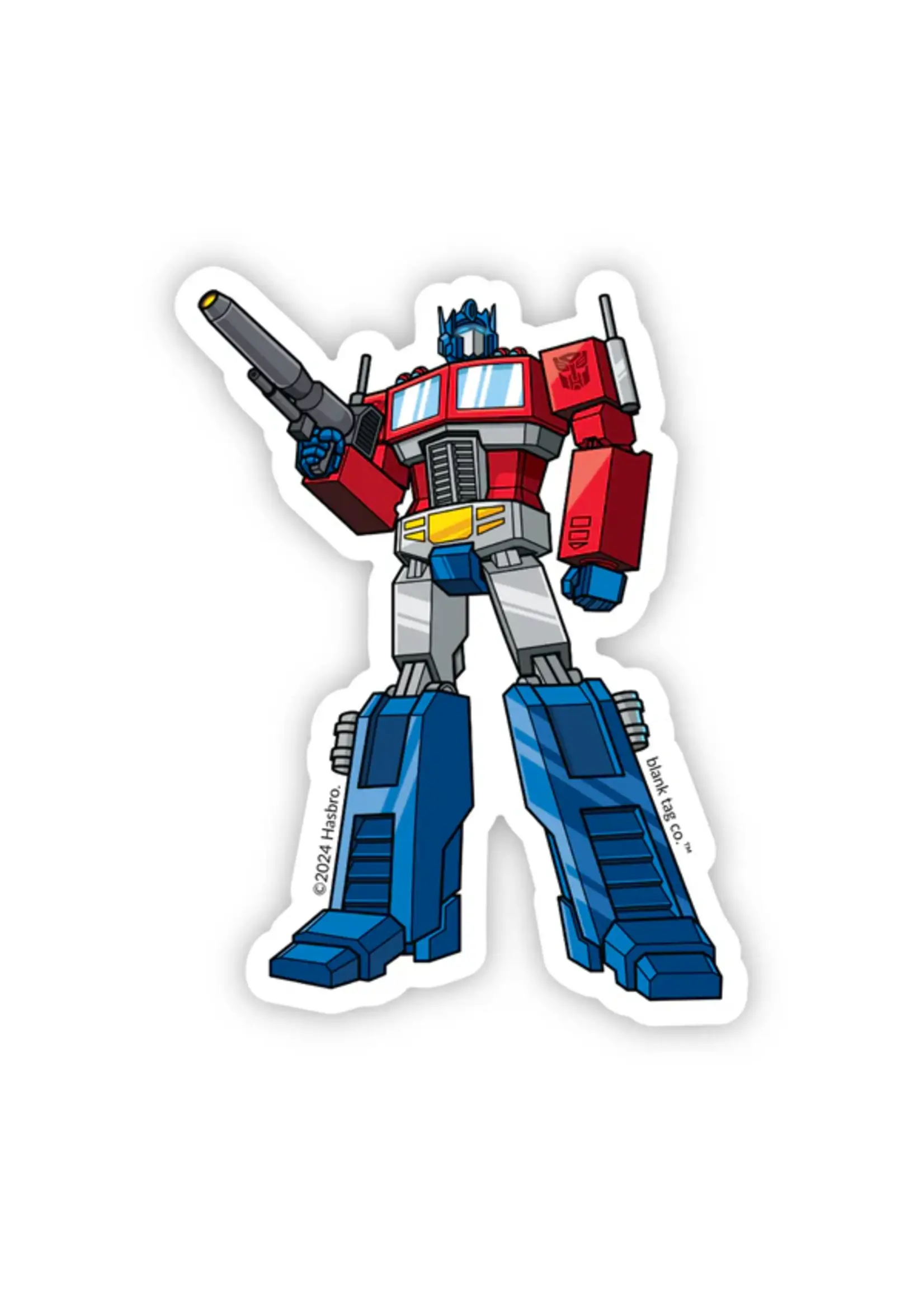 BLANK TAG CO. STICKER OPTIMUS PRIME