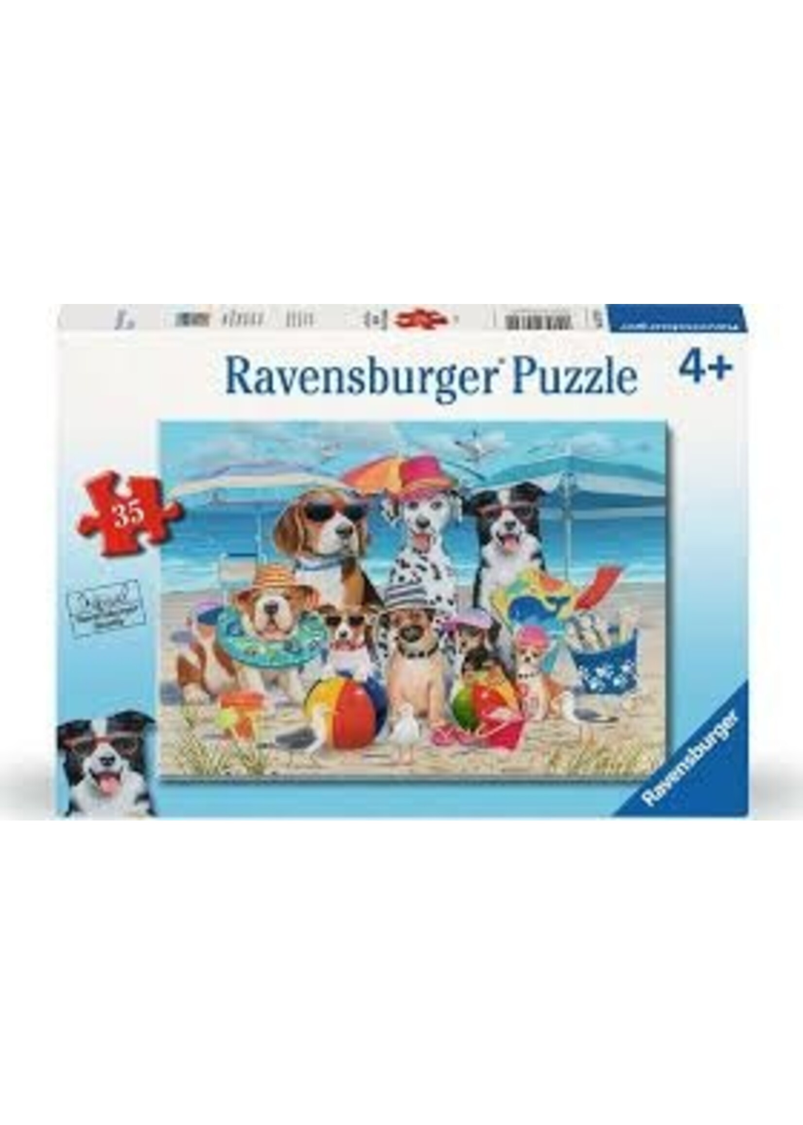 RAVENSBURGER PUZZLE 35 PC BEACH BUDDIES