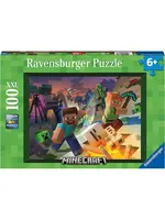 RAVENSBURGER PUZZLE MONSTER MINECRAFT 100 PC