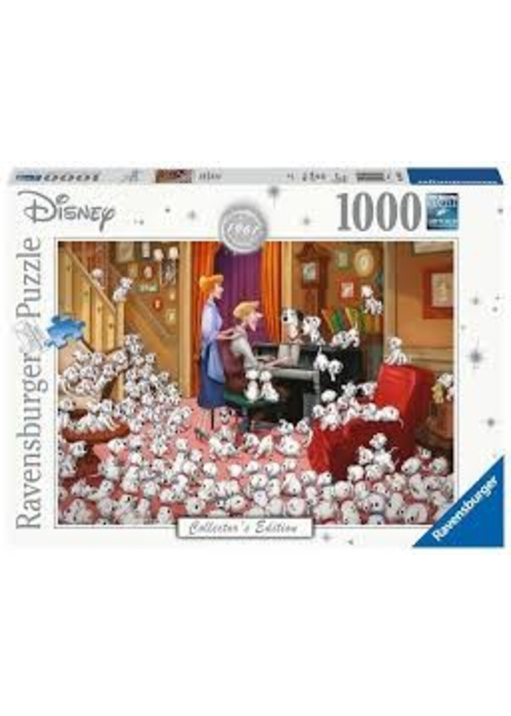 RAVENSBURGER PUZZLE 1000 PC 101 DALMATIONS