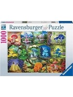 RAVENSBURGER PUZZLE 1000 PC BEAUTIFUL MUSHROOMS