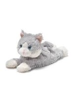 INTELEX (WARMIES) PLUSH WARMIES LAYING DOWN GRAY CAT