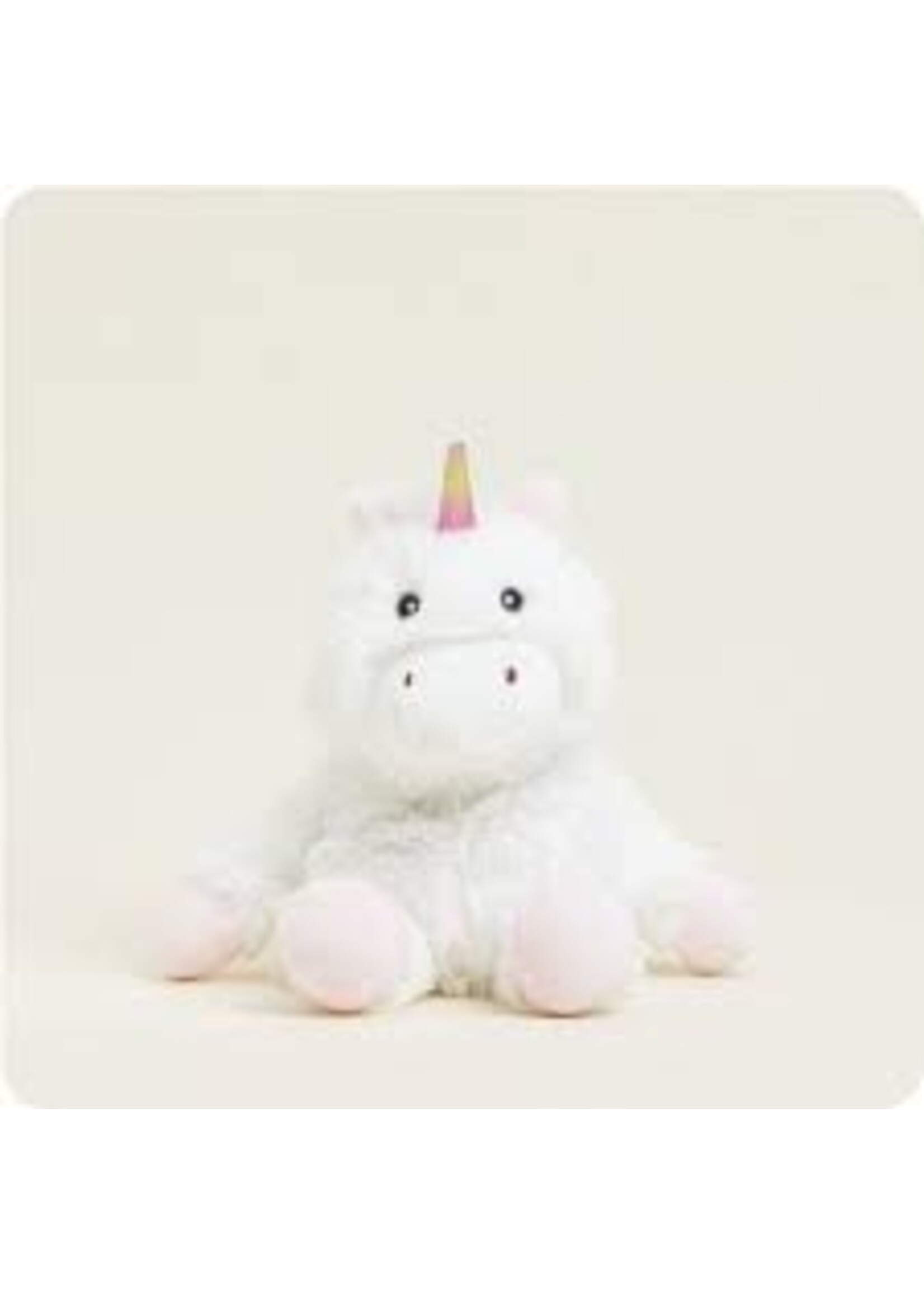 INTELEX (WARMIES) PLUSH WARMIES JUNIOR WHITE UNICORN