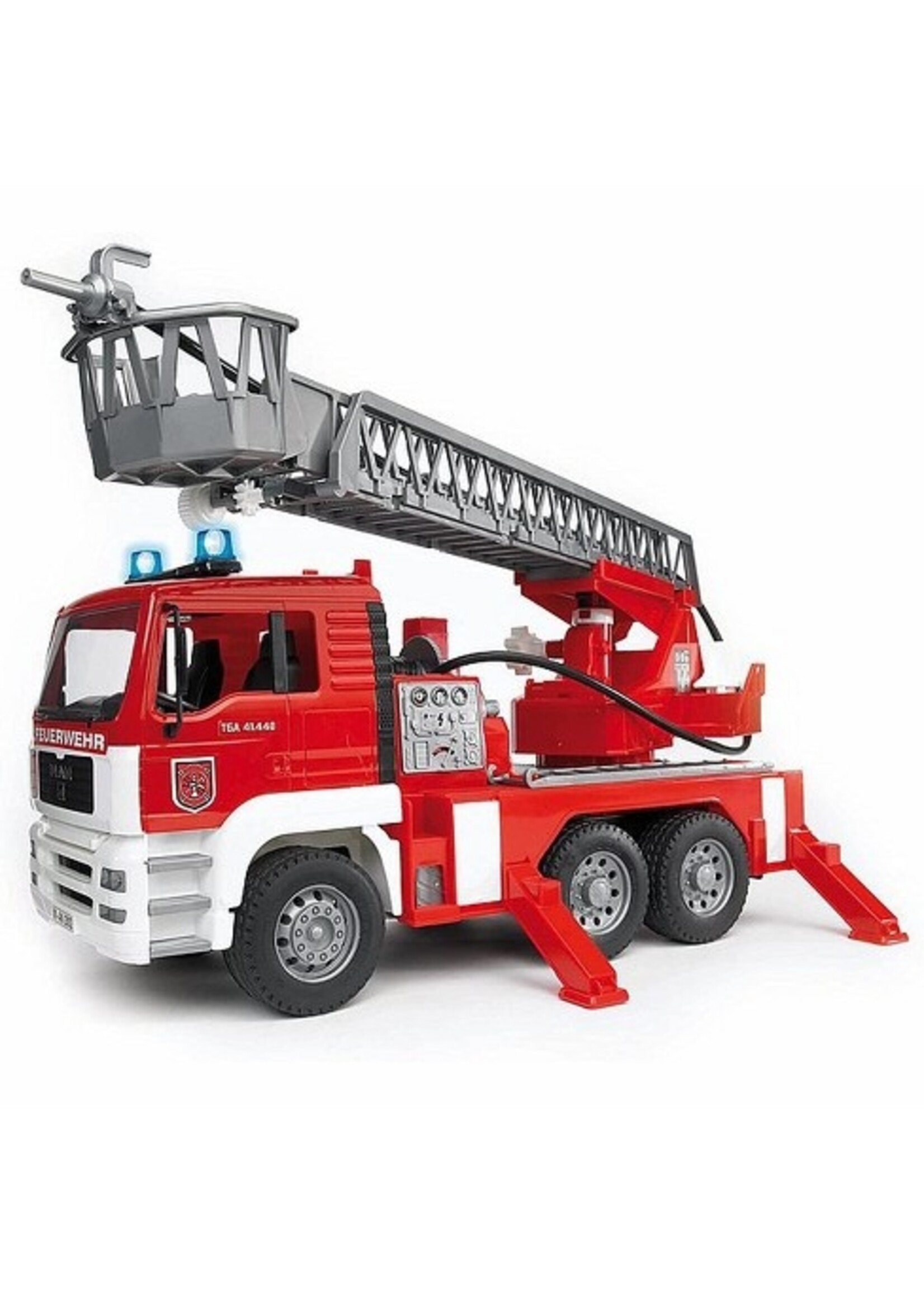 BRUDER FIRE ENGINE WITH WATER PUMP