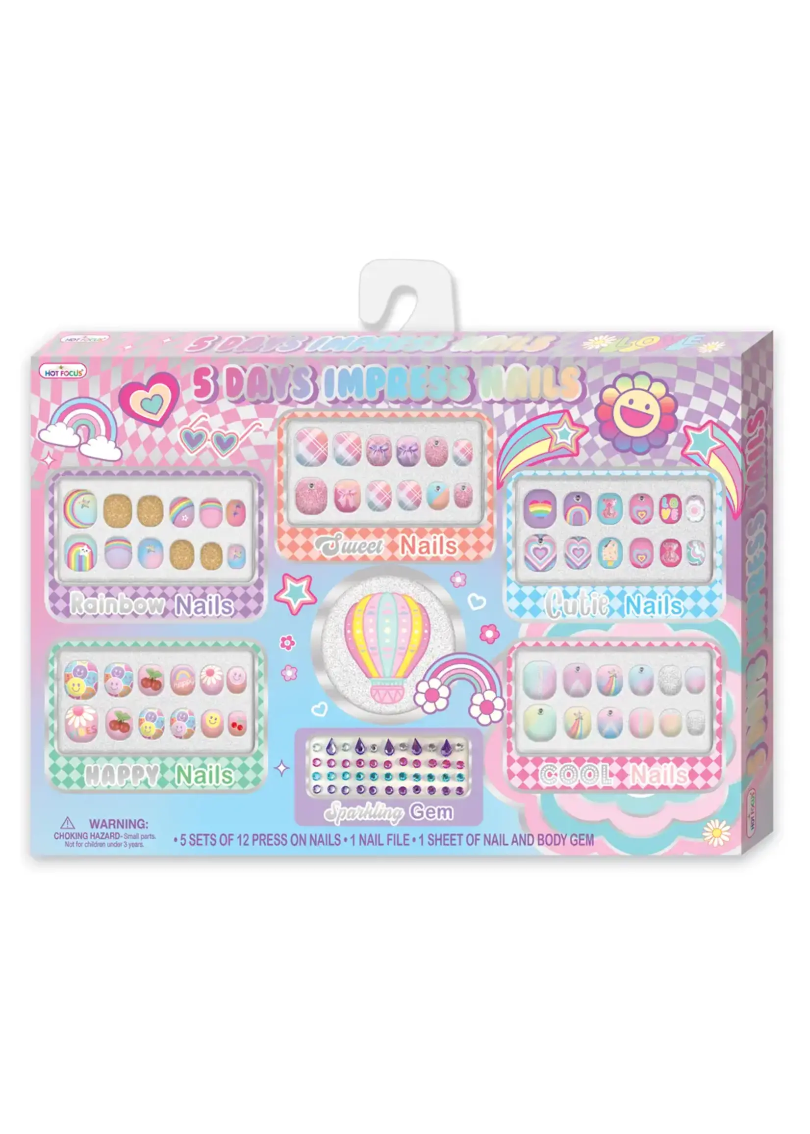 HOT FOCUS 5 DAYS IMPRESS NAILS