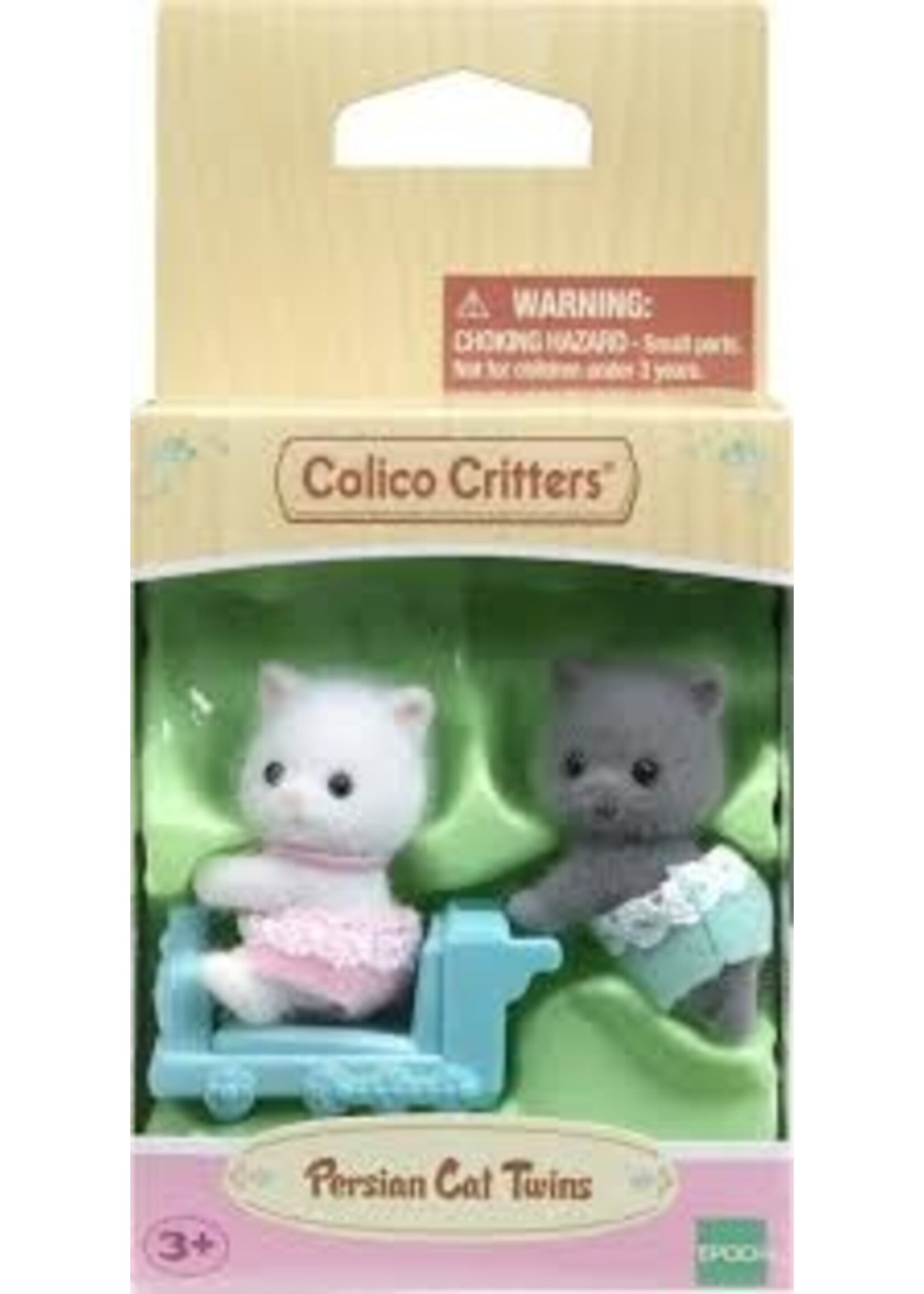 EPOCH (CALICO CRITTER & KIDOOZIE) CC PERSIAN CAT TWINS