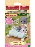 EPOCH (CALICO CRITTER & KIDOOZIE) CC TRIPLETS STROLLER