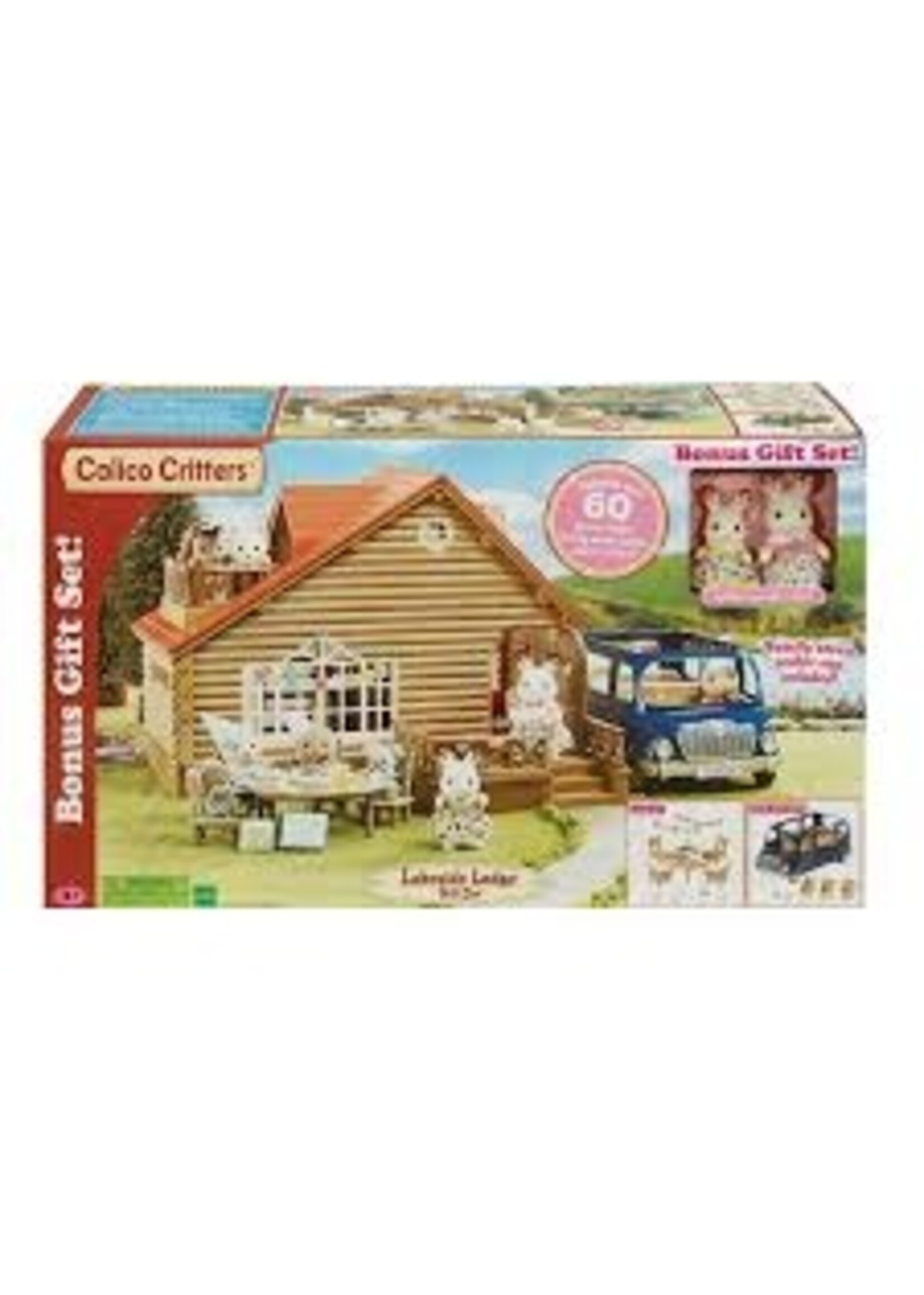 EPOCH (CALICO CRITTER & KIDOOZIE) CC LAKESIDE LODGE GIFT SET