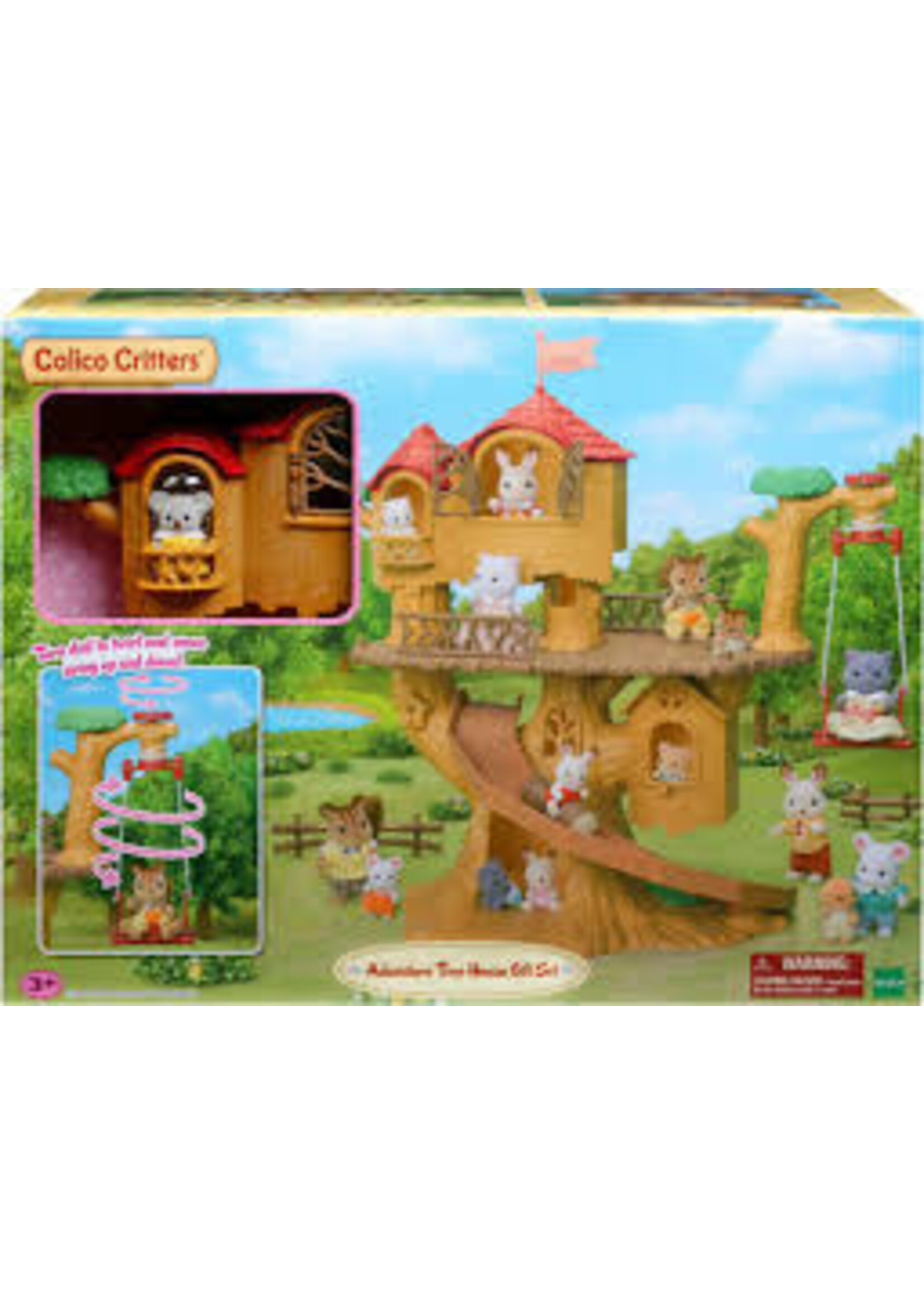 EPOCH (CALICO CRITTER & KIDOOZIE) CC ADVENTURE TREE HOUSE GIFT SET