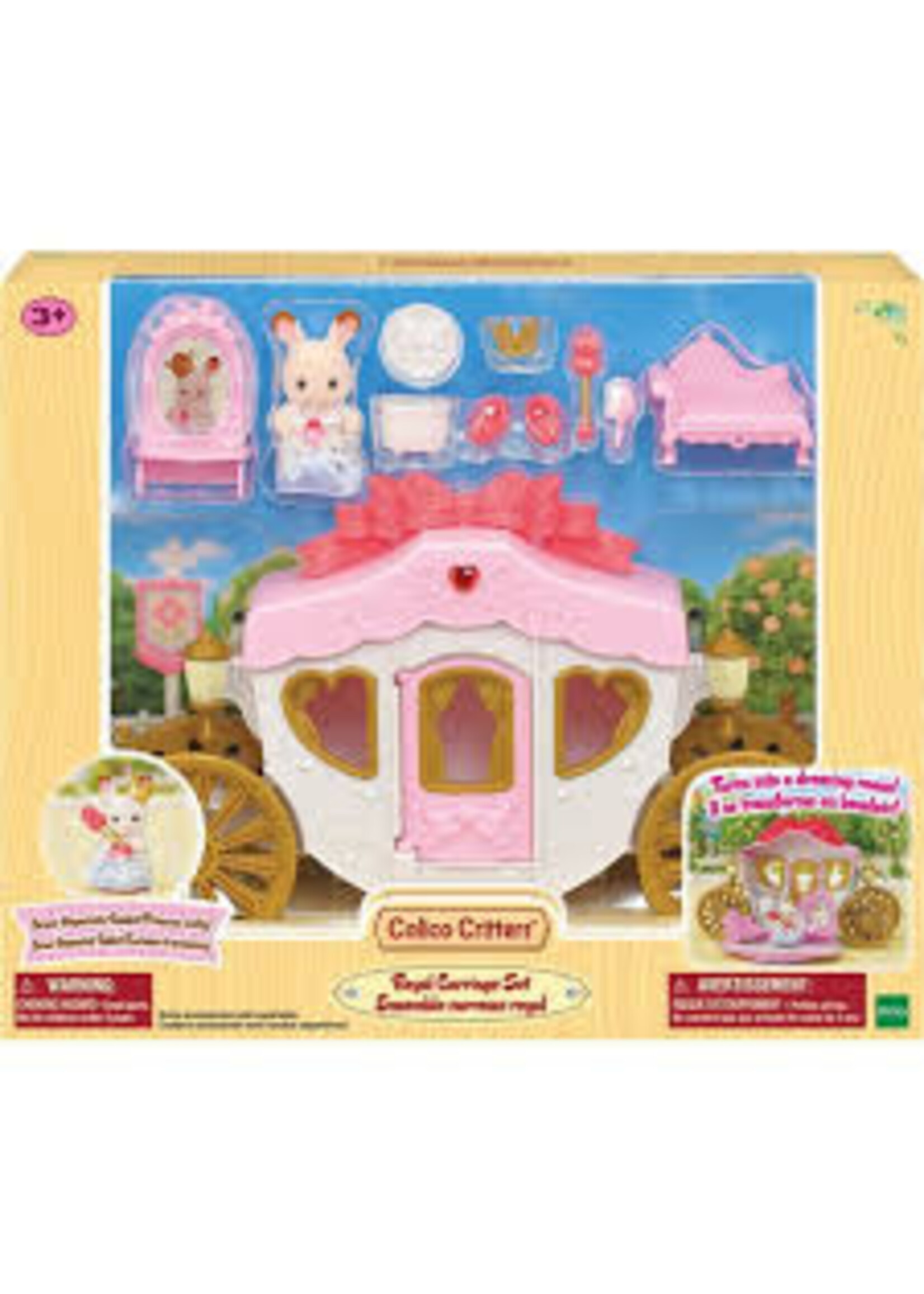 EPOCH (CALICO CRITTER & KIDOOZIE) CC ROYAL CARRIAGE SET